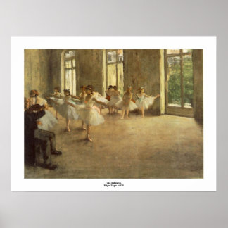 Affiche Edgar Degas