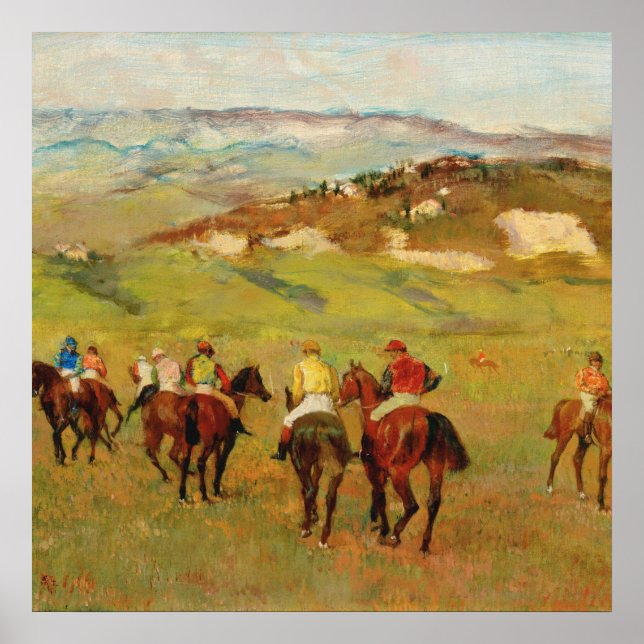 Affiche Edgar Degas (Devant)