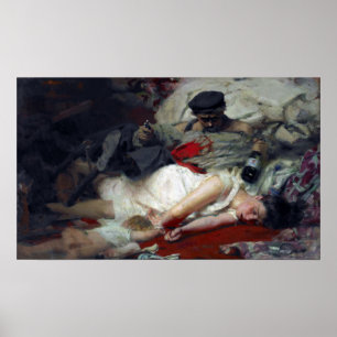 Affiche Edgar Degas Absinthe