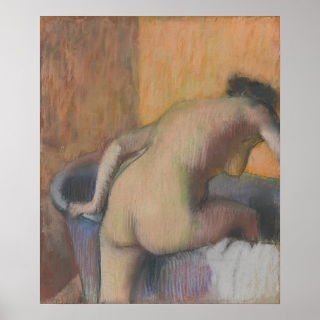 Affiche Edgar Degas | Bather Stein in a Tub (Devant)