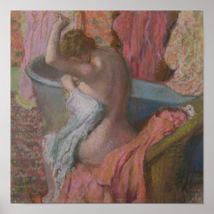 Affiche Edgar Degas Béton