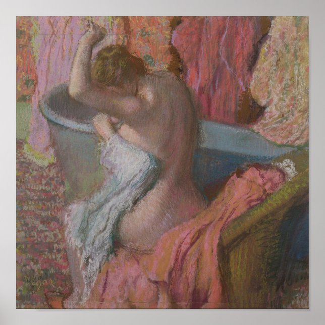 Affiche Edgar Degas | Béton (Devant)