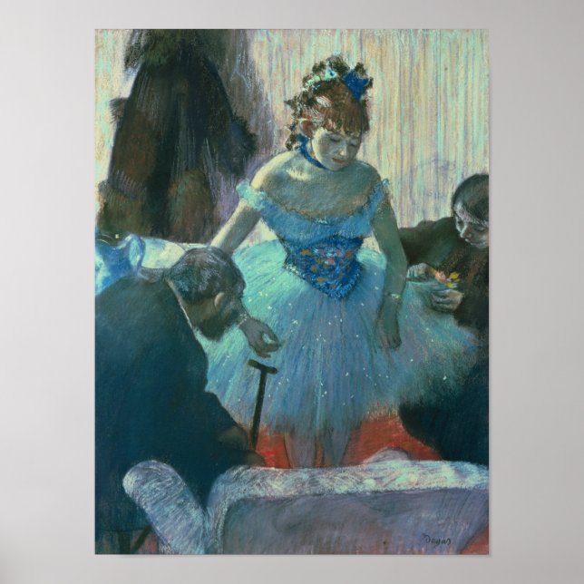 Affiche Edgar Degas | Danse dans son dressing (Devant)
