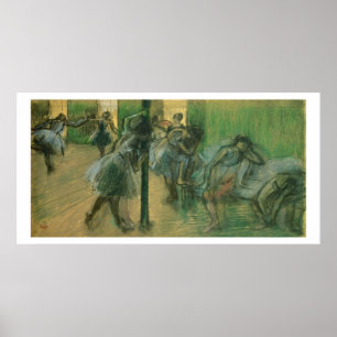 Affiche Edgar Degas   Danseurs