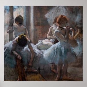Affiche Edgar Degas - Danseurs