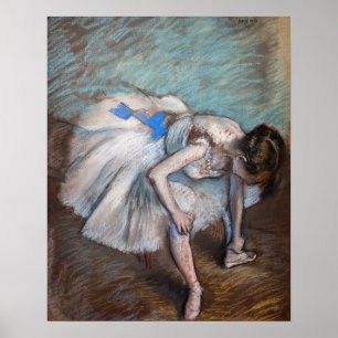 Affiche Edgar Degas - Danseuse assise