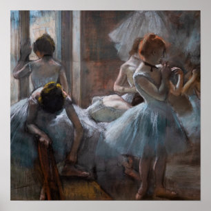 Affiche Edgar Degas - Danseuses