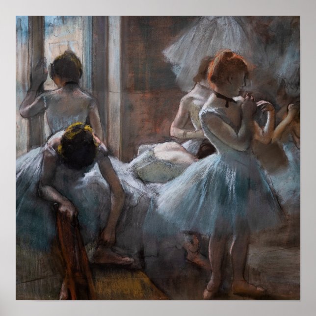 Affiche Edgar Degas - Danseuses (Devant)