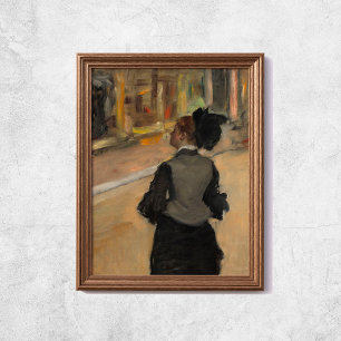 Affiche Edgar Degas Femme Impressionnisme Art