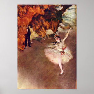 Affiche Edgar Degas - la ballerine de prima (Rosita Mauri)