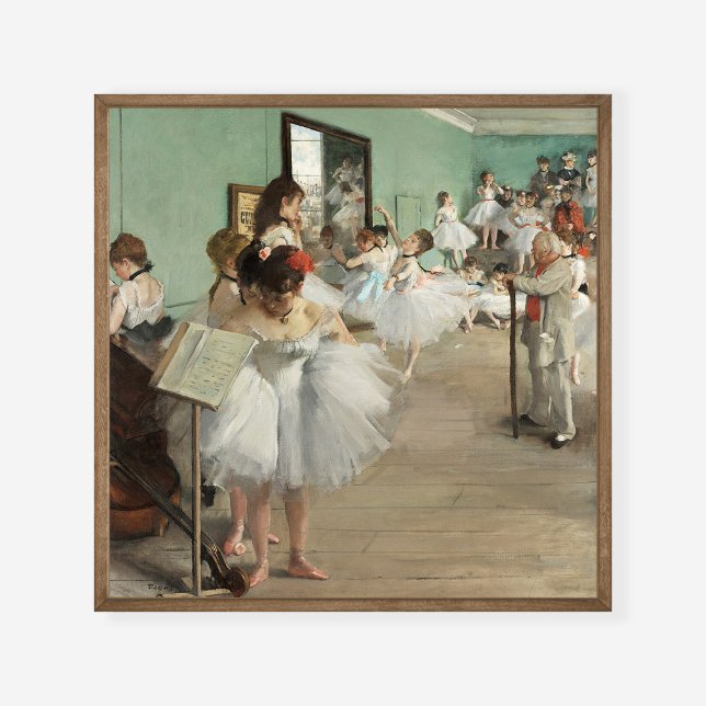 Affiche Edgar Degas La Classe Danse Peinture Art Imprimer (Créateur téléchargé)