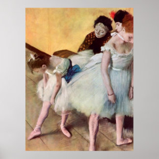 Affiche Edgar Degas La Classe De Danse