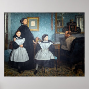 Affiche Edgar Degas - La Famille Bellelli