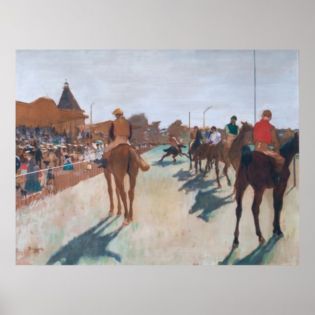 Affiche Edgar Degas - La Parade (Devant)