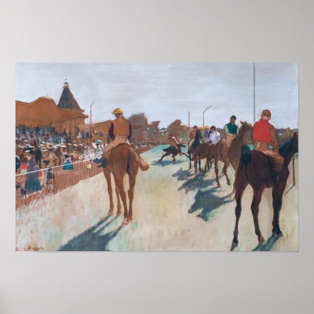 Affiche Edgar Degas - La Parade (Devant)