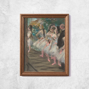 Affiche Edgar Degas Le Ballet Ancien Art Célèbre