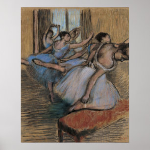 Affiche Edgar Degas les danseurs