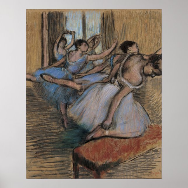 Affiche Edgar Degas | Les Danseurs (Devant)