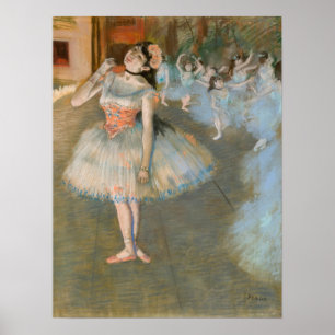 Affiche Edgar Degas - L'étoile
