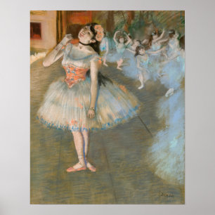 Affiche Edgar Degas - L'étoile