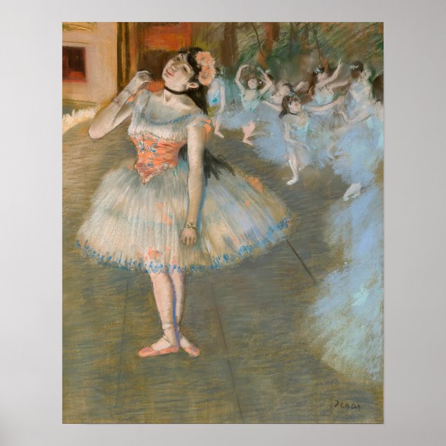 Affiche Edgar Degas - L'étoile (Devant)