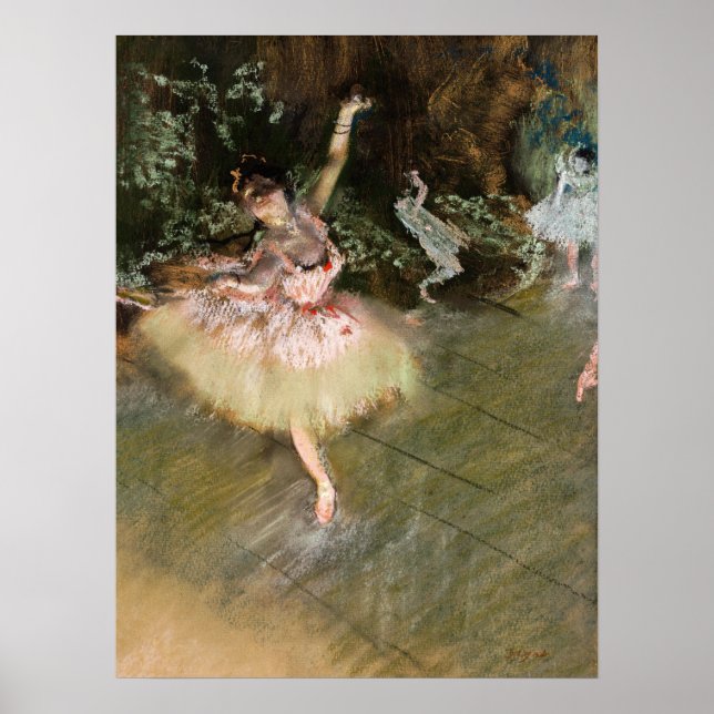 Affiche Edgar Degas - L'Étoile 1878 (Devant)