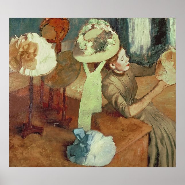 Affiche Edgar Degas | The Millinery Shop, 1879/86 (Devant)