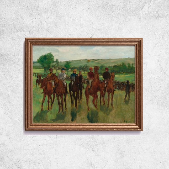 Affiche Edgar Degas The Riders Horses Art (Edgar Degas The Riders Horses Art Poster
)