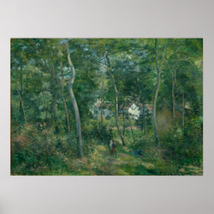 Affiche Edge of the Woods par Camille Pissarro