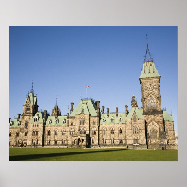 Affiche Édifice du Parlement à Ottawa, Ontario, Canada (Devant)
