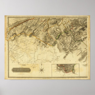 Affiche Edimbourg du sud Shire