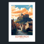 Affiche Edimbourg Écosse célèbres lieux de voyage<br><div class="desc">Edimbourg Écosse célèbres lieux de voyage</div>