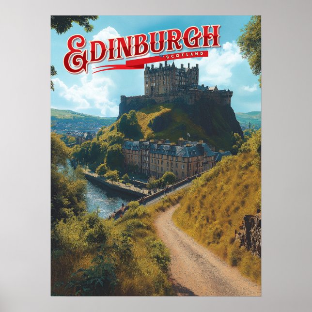 Affiche Edimbourg : Un roman écossais bruyant (Devant)