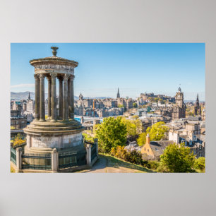 Affiche Edinburgh from Calton Hill, Scotland