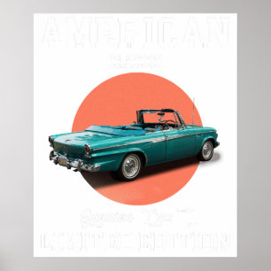 Affiche édition limitée de qualité véritable classique amé