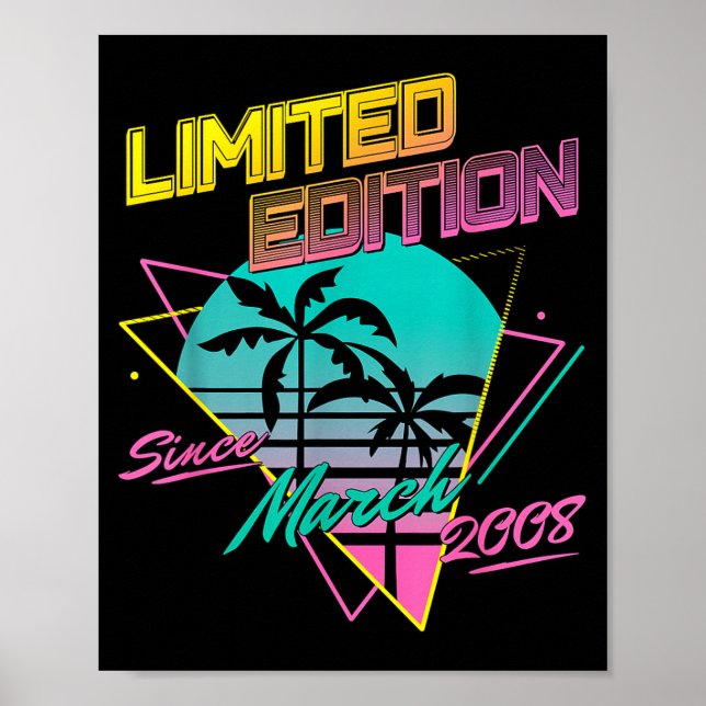 Affiche Édition limitée depuis mars 2008  (Devant)