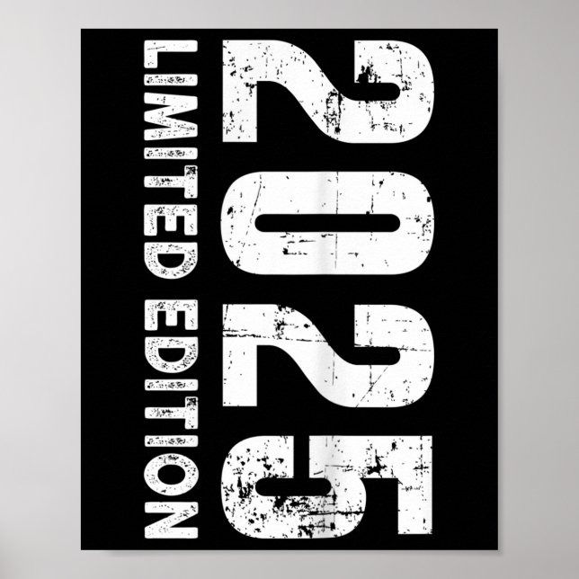 Affiche Edition Limitée Et 2025 (Devant)