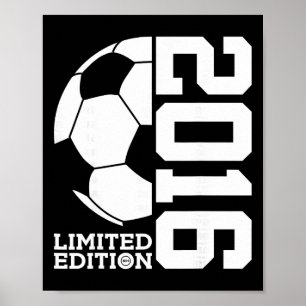 Affiche Édition limitée Football 10e Anniversaire 2016 _1 