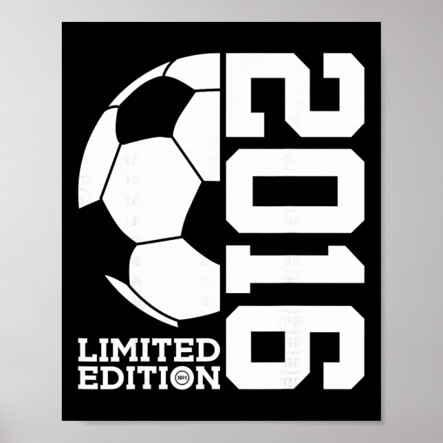 Affiche Édition limitée Football 10e Anniversaire 2016 _1  (Devant)