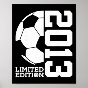 Affiche Édition limitée Football 12e Anniversaire 2013