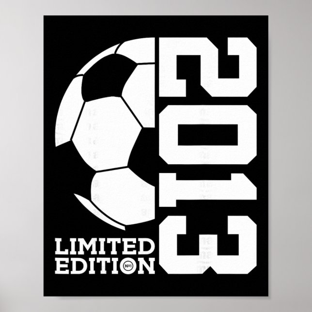 Affiche Édition limitée Football 12e Anniversaire 2013  (Devant)