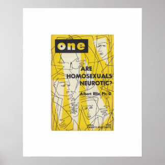 Affiche Edition limitée ONE Magazine, avril 1955 Imprimer