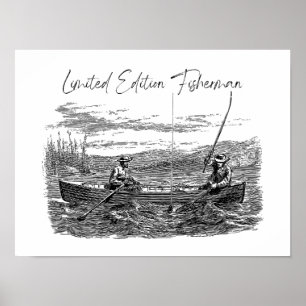 Affiche Édition Limitée Pêcheurs