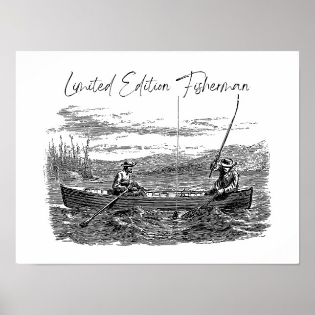 Affiche Édition Limitée Pêcheurs (Devant)
