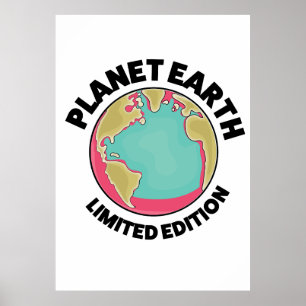 Affiche Édition limitée Planète Terre
