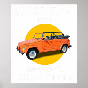 Affiche éditions limitées de qualité véritable classique a