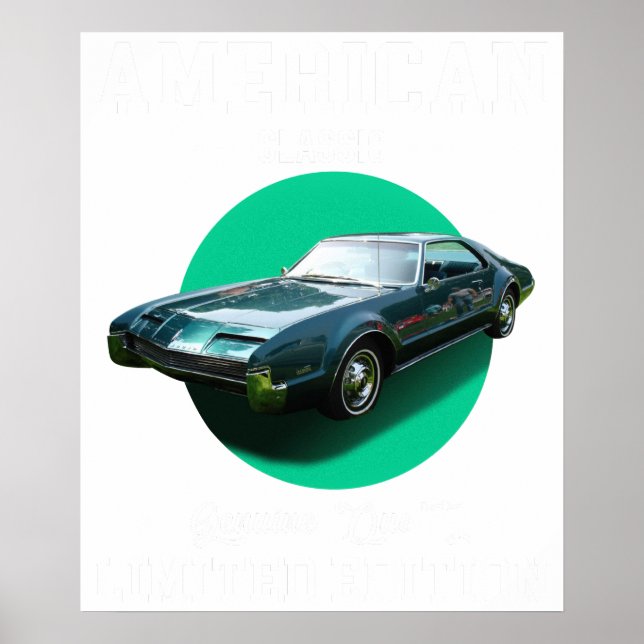 Affiche éditions O de qualité authentique classique améric (Devant)