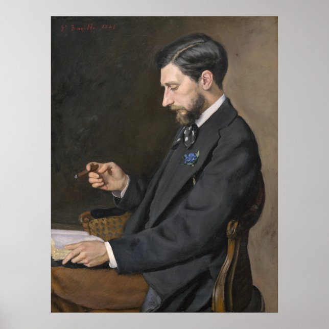 Affiche Edmond Maître - Frédéric Bazille (Devant)
