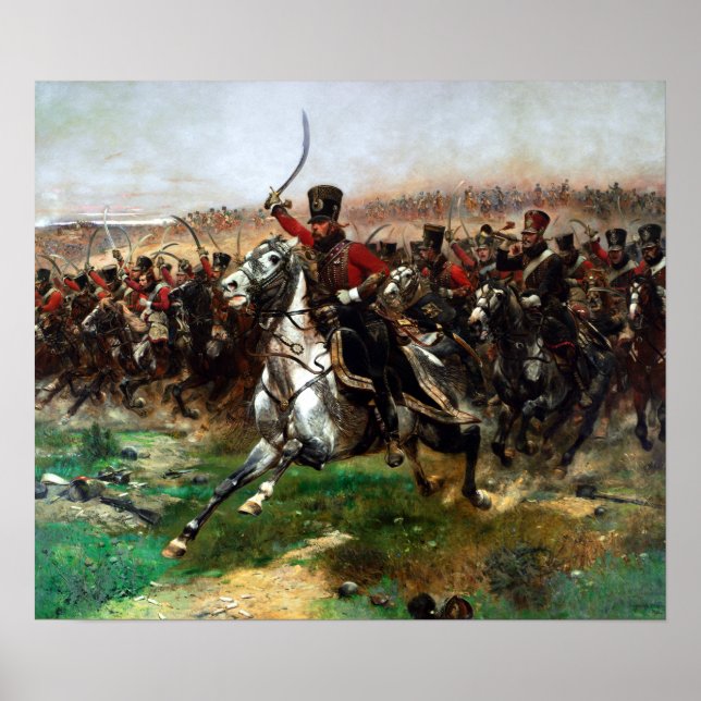 Affiche Edouard Detaille Vive L'Empereur (Devant)