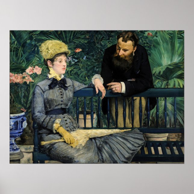 Affiche Edouard Manet - Au Conservatoire (Devant)